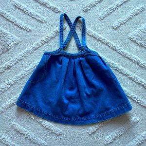 The Simple Folk Denim Pinafore